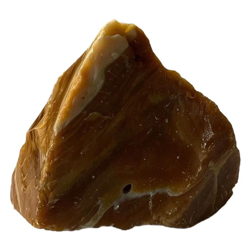 Carmel Chocolate Cream Swirl Art Glass‎ Cullet Slag Glass #4XL184